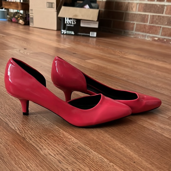 Pink Qupid Kitten Heels 5.5 - Picture 5 of 5